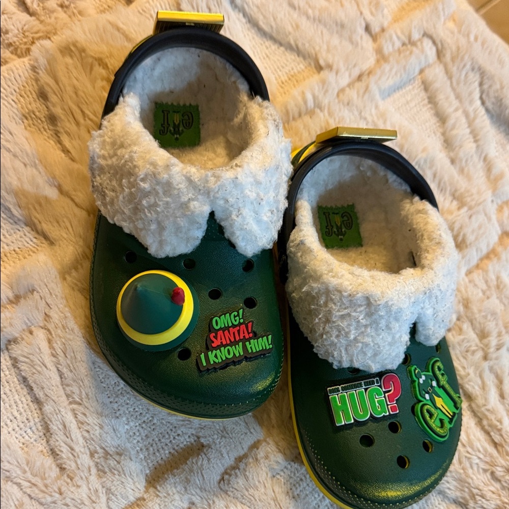 Kids Buddy the Elf Crocs